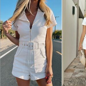Show me your MuMu denim romper